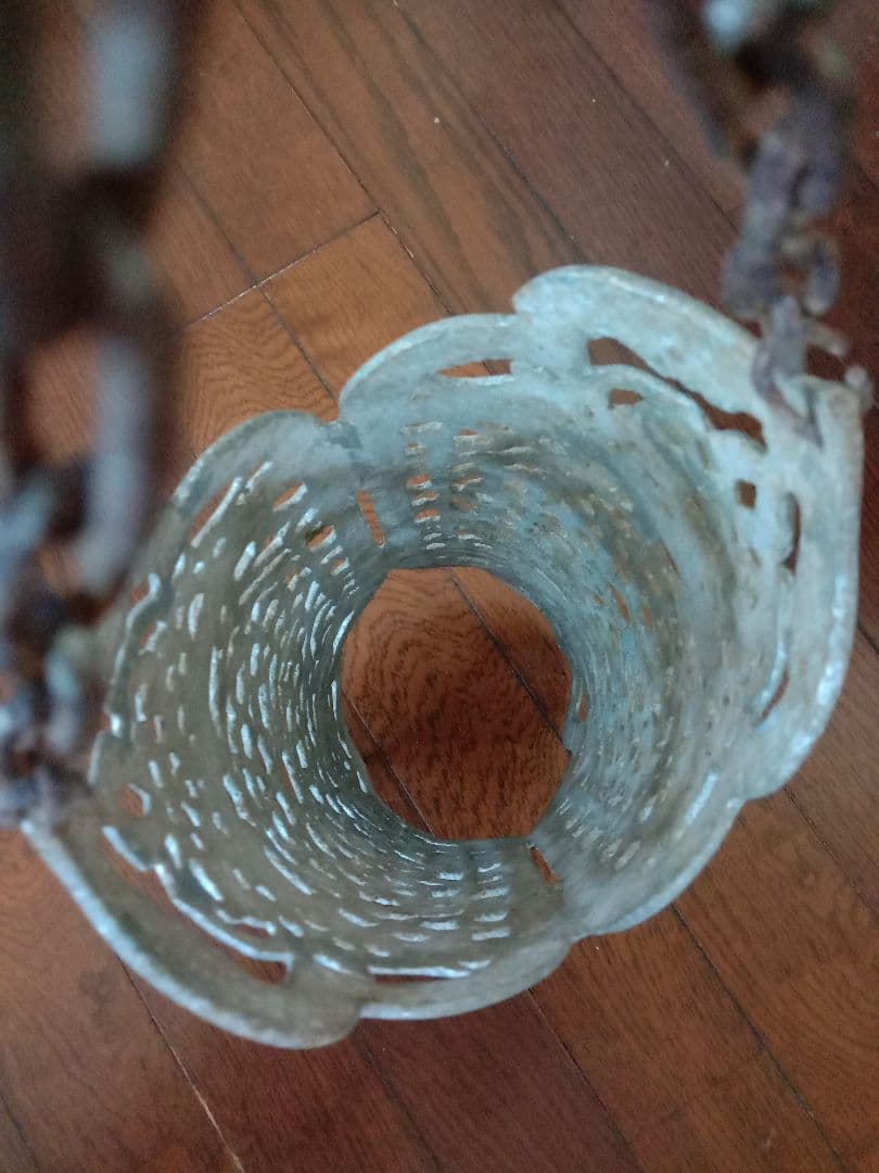 ☆SALE☆　透かし模様が素敵なオールドランプ　アラビアン　ビンテージ