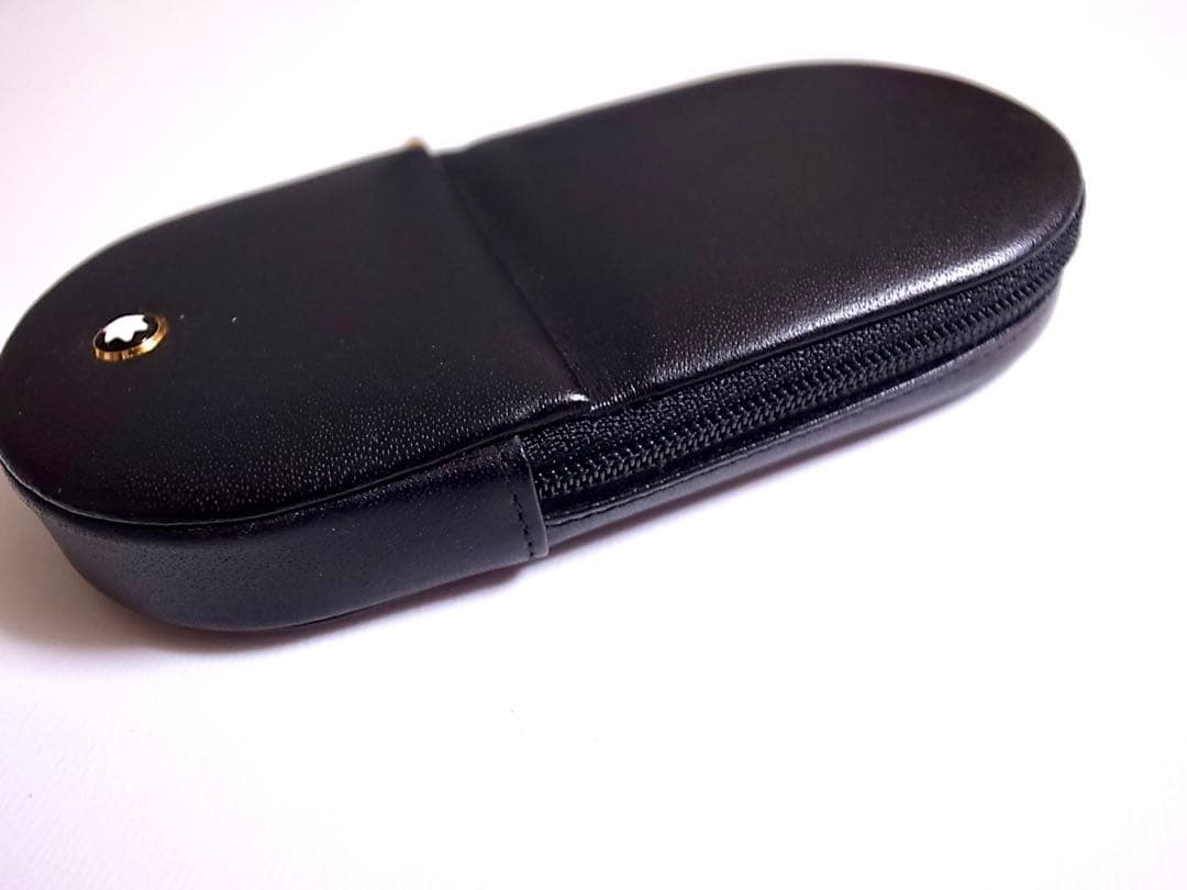 Montblanc モンブラン　革製　ペンケース　ペンポーチ　ボエム用　3本差