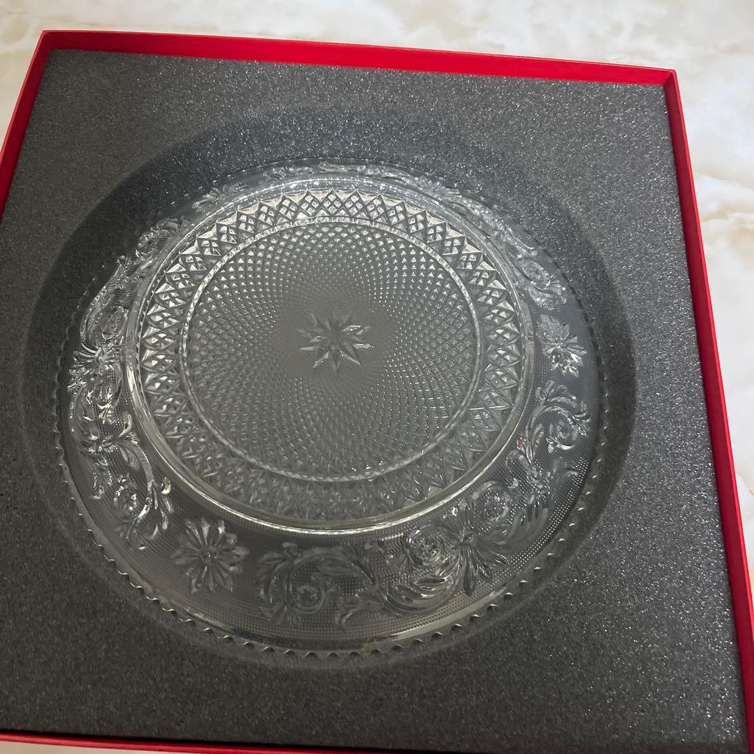 バカラ　プレート　未使用品！