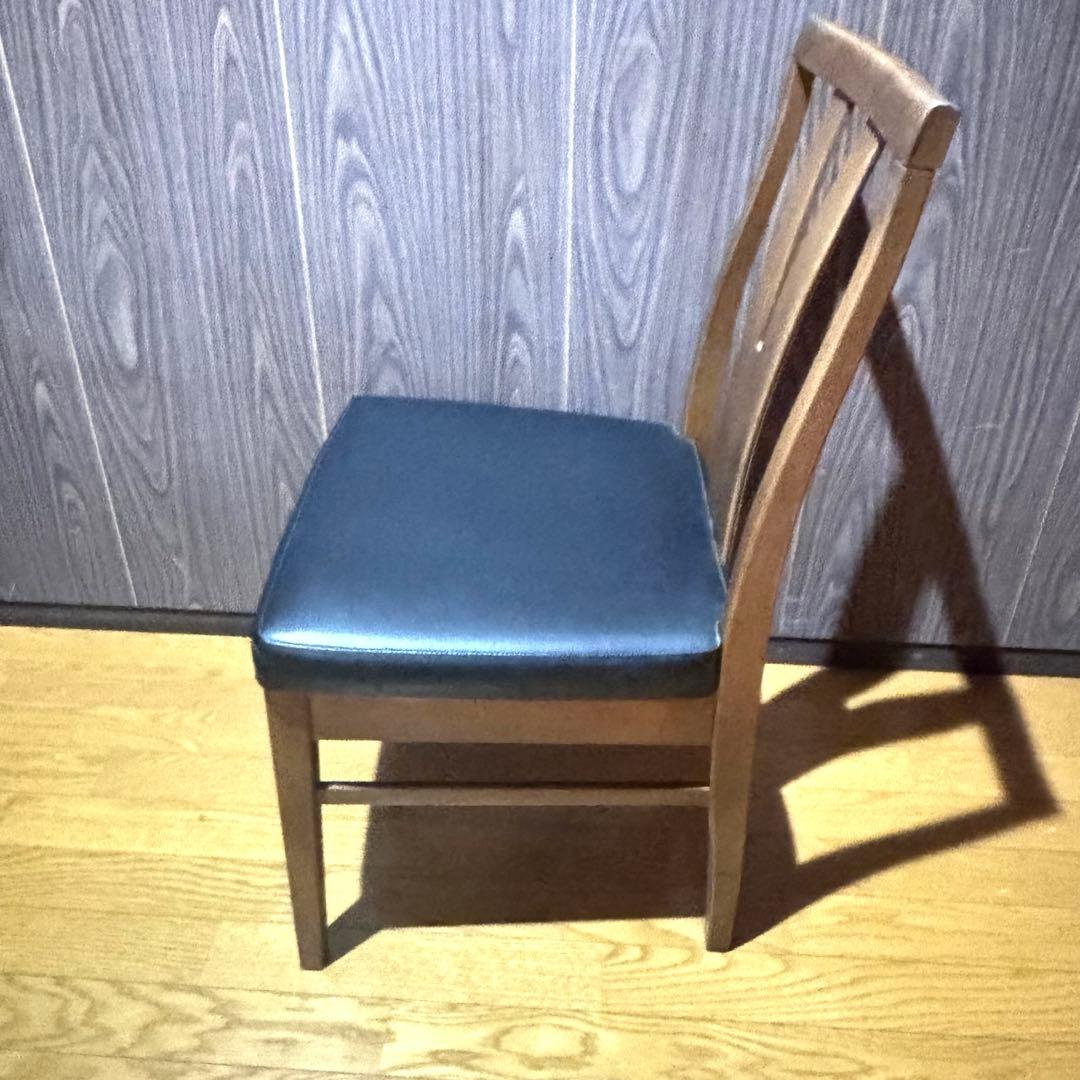 【アンティーク】マルニ木工　木製 ダイニングチェア 椅子 2脚セット