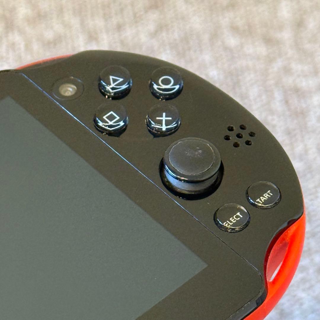 【訳ありジャンク】PSVITA PCH-2000 レッド ブラック