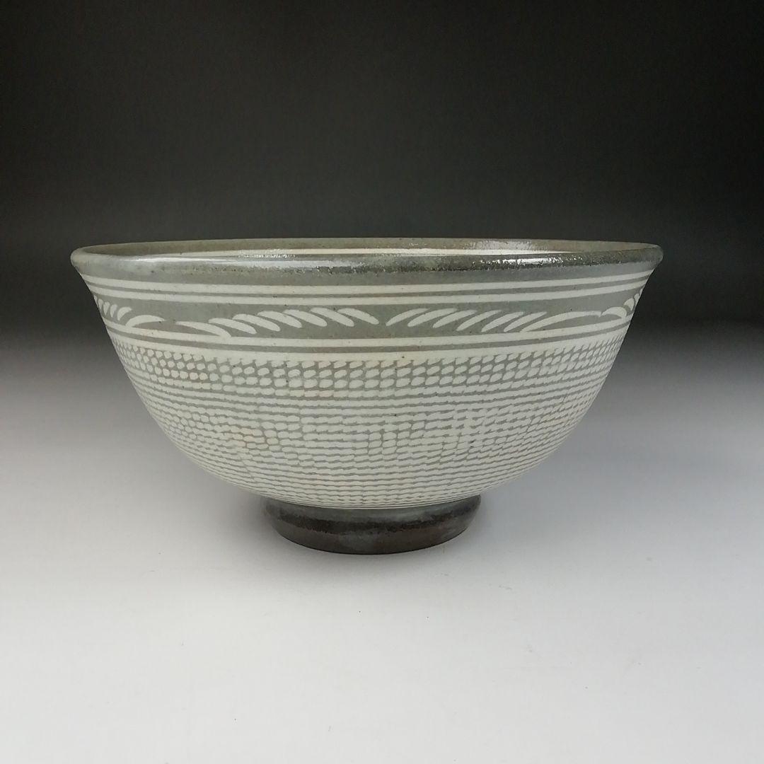 Ｔ９８　茶碗　『三島　茶碗』『瑞昌陶房窯』『柳昌坤 作』　共箱　抹茶碗　茶道具