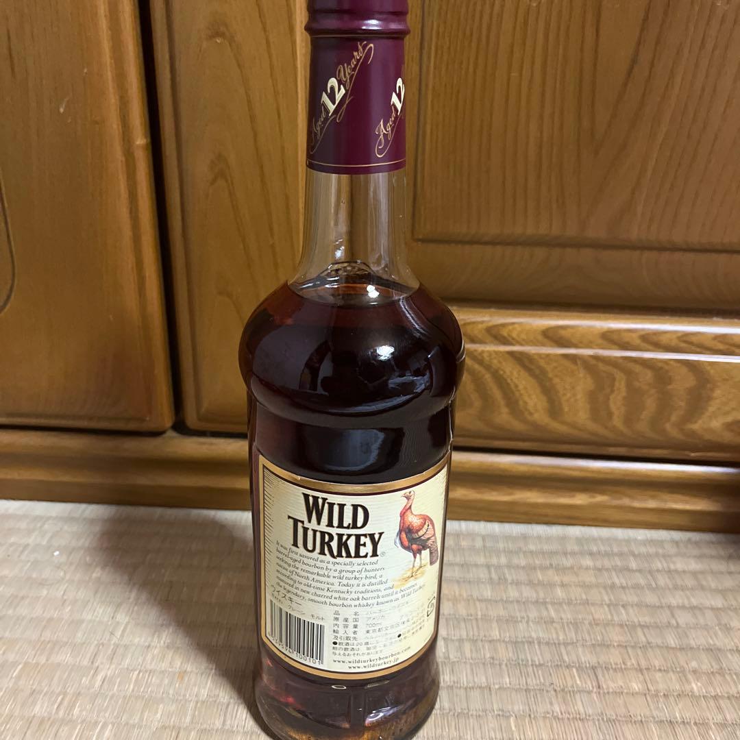 み*と様 ワイルドターキー　12年　50.5アルコール ※箱はありません