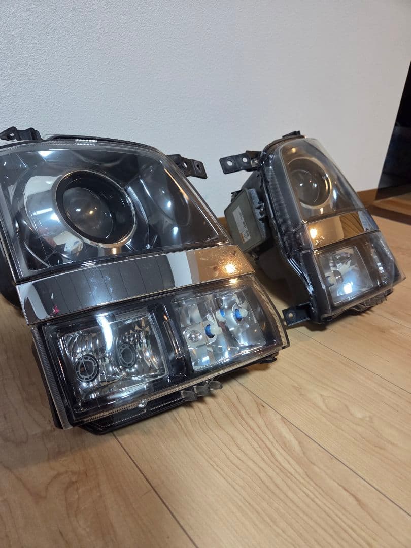 MH21S ワゴンR　RR クリスタル化加工済　ヘッドライト左右
