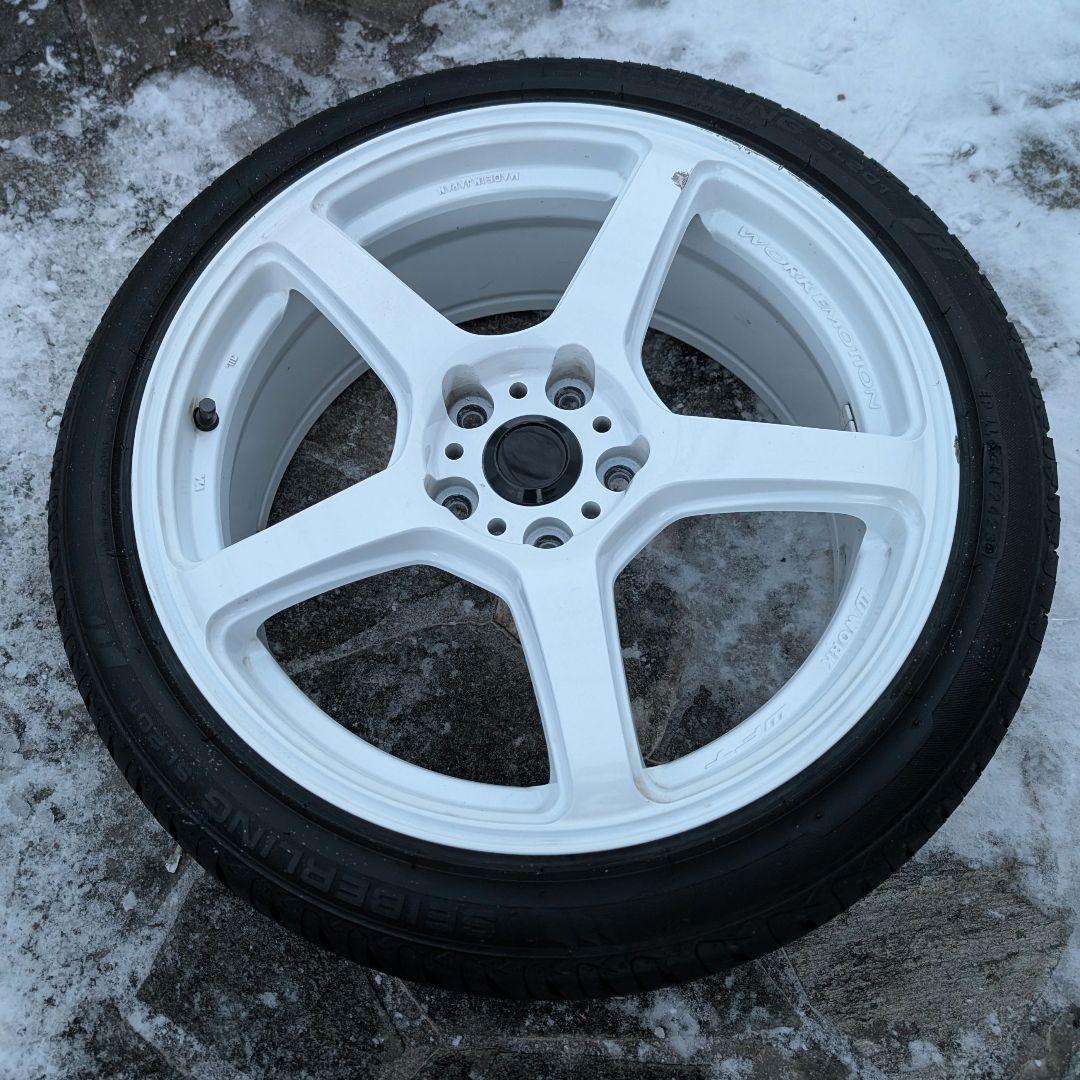 【ミンクさん専用】WORK EMOTION T5R 18×8.5J+45