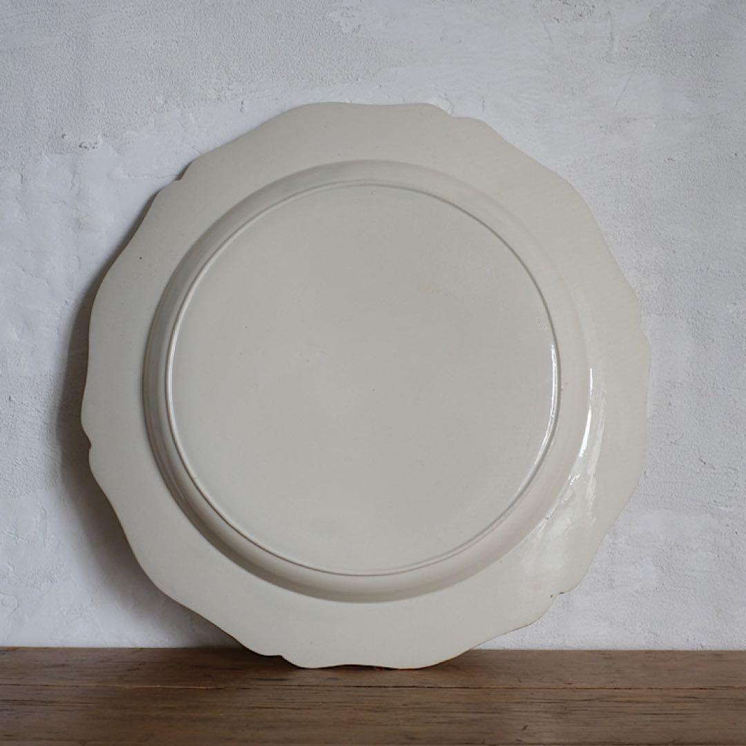 Faience Fine / Antique Plate フランスアンティーク