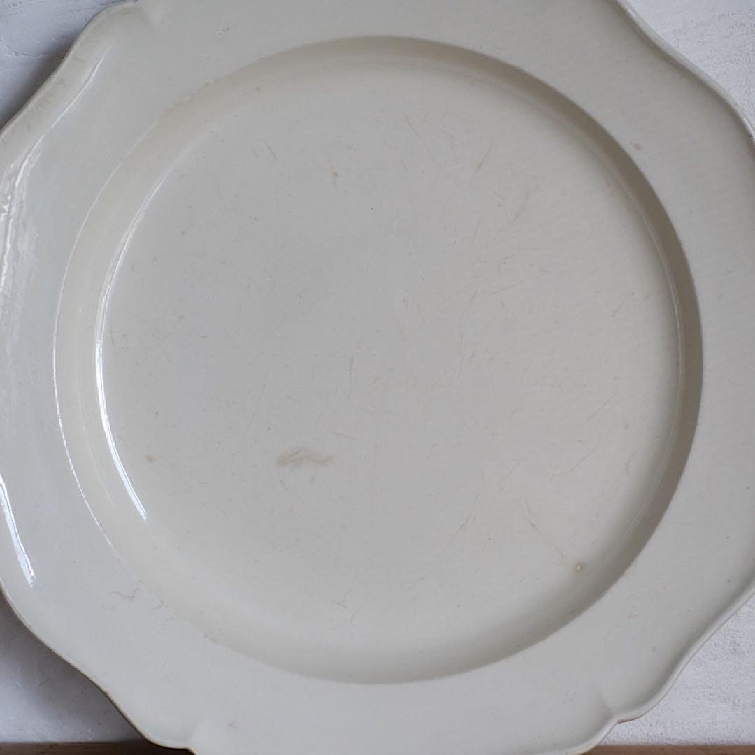 Faience Fine / Antique Plate フランスアンティーク