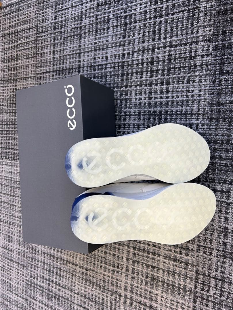 ECCO ゴルフシューズ ホワイト/ネイビー