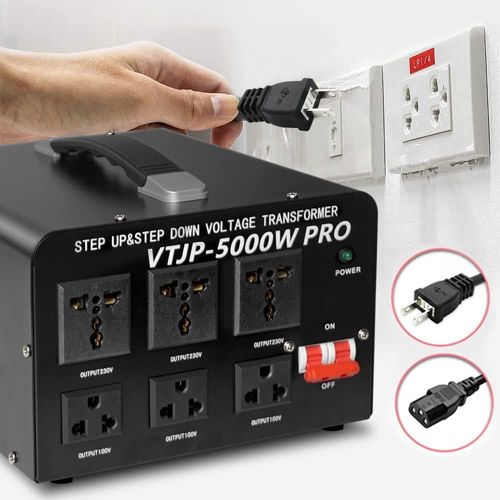 LVYUAN（リョクエン）家庭用電源トランス 5000VA 変圧器