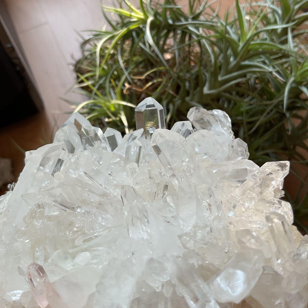 ミナスジェライス州 トマスゴンサガ産 水晶 クラスター スーパーエクセレント