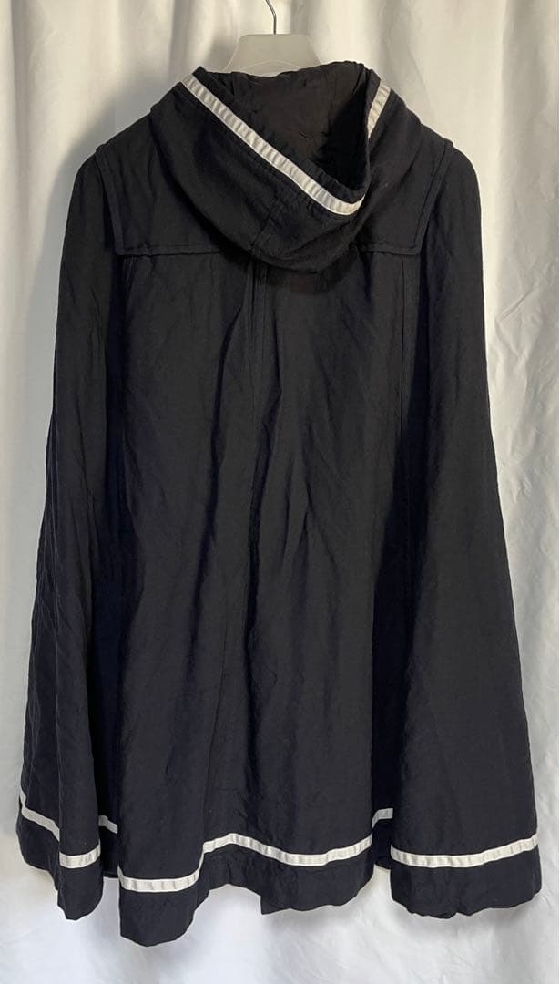 コムデギャルソンコムデギャルソン　ポリ縮　セーラーダッフルポンチョ