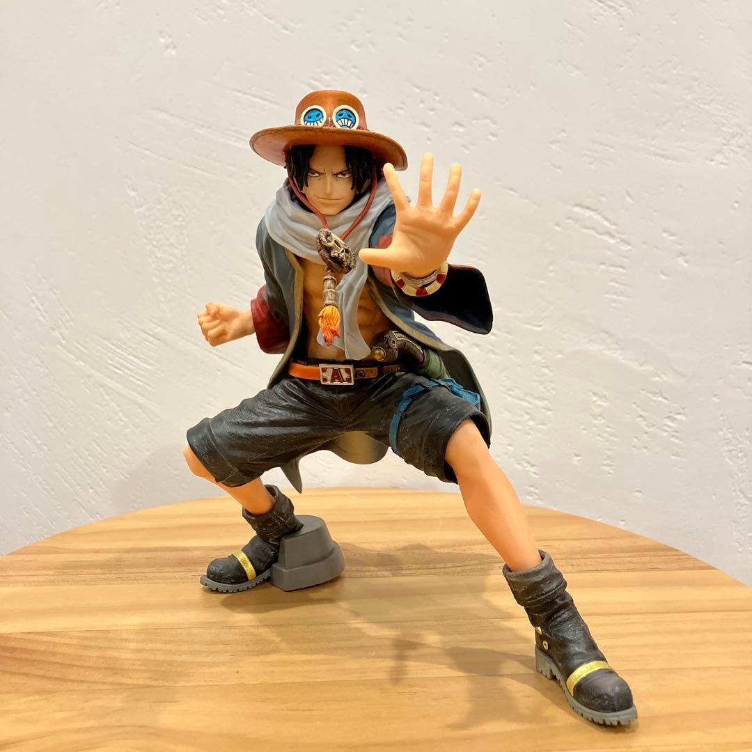 ワンピース　フィギュア　セット　KING OF ARTIST エース　ロゴ