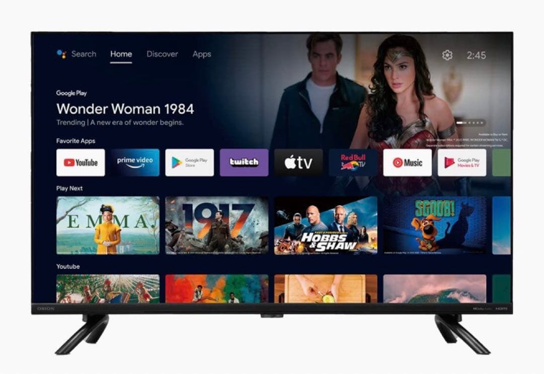 ORION 32型 チューナーレススマートテレビ SLHD321