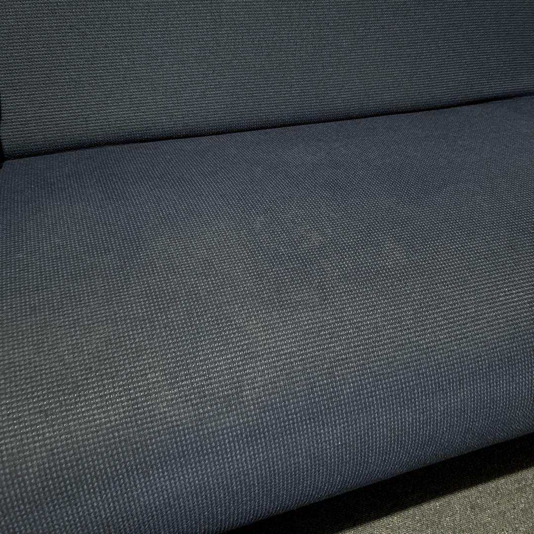 NOYES 2人掛けソファ　ネイビー　ブルー　ノイエス