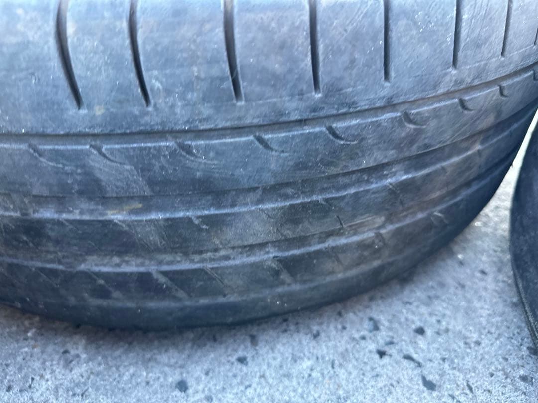 トヨタ　18 ゼロ　クラウン　メッキ純正ホイールタイヤ　4本225/45R18