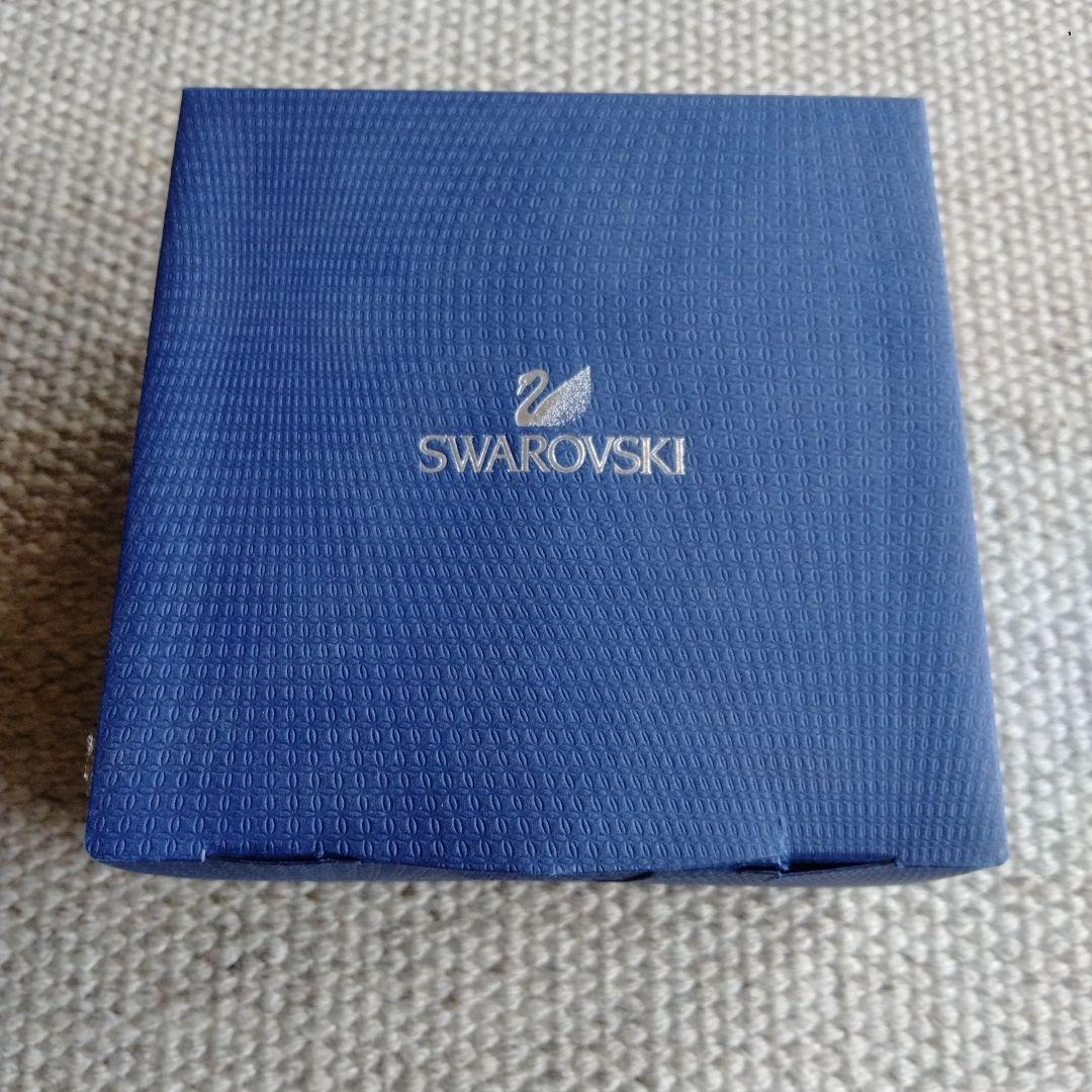 【てんてん】美品・飾り棚付｜スワロフスキー クリスベア