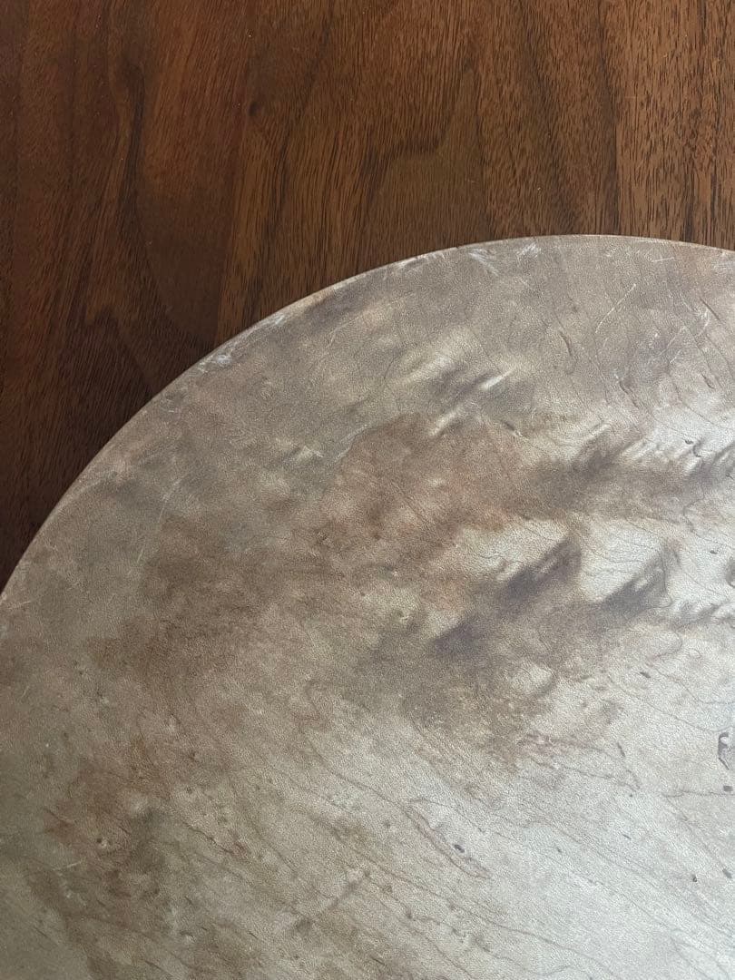 内田悠 φ30 イタヤカエデ 鉄媒染平皿　プレート　トレイ