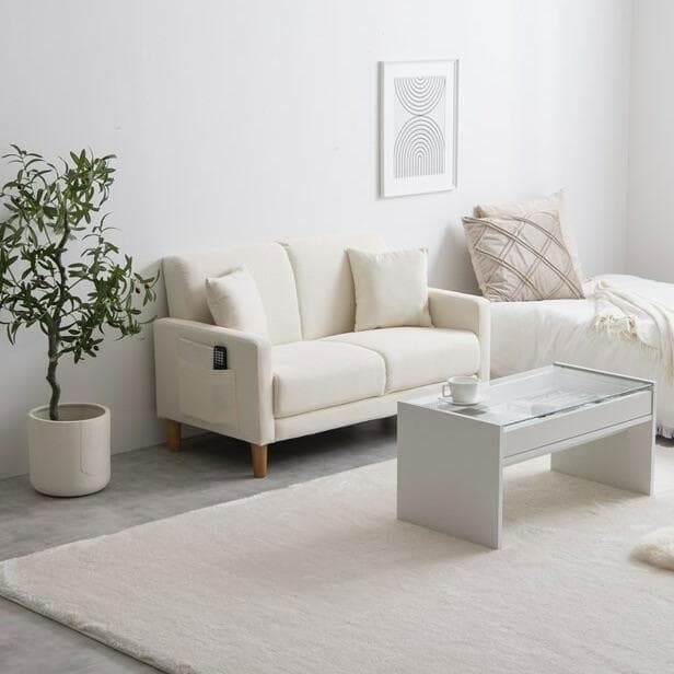 2人掛けソファ コンパクトタイプ 幅110