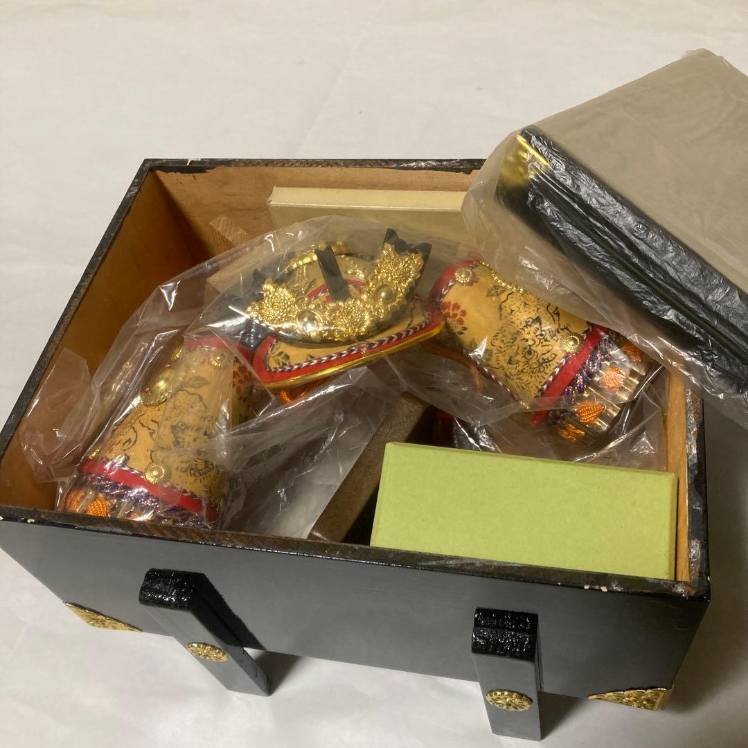 お飾り兜　龍玉作