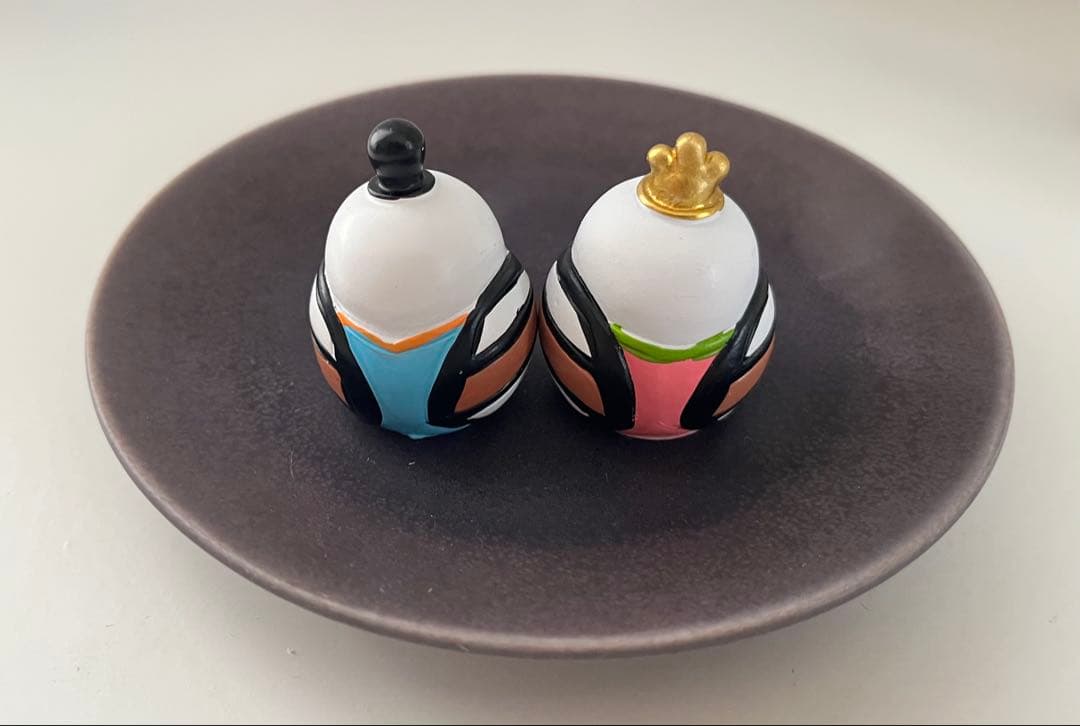 【新品未使用】シマエナガ　ひな祭り お内裏様 お雛様　2点セット ⑤