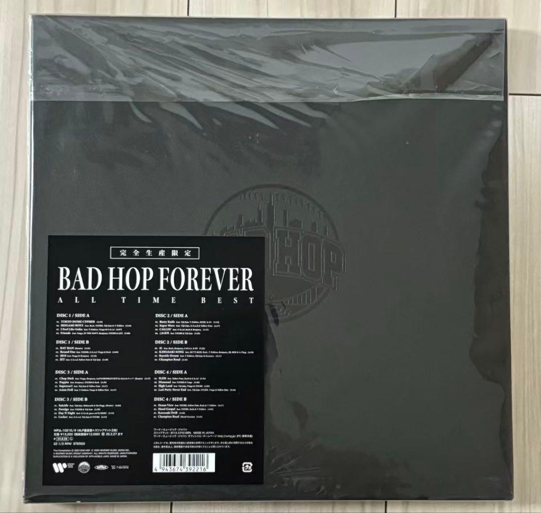 BAD HOP FOREVER ALL TIME BEST レコード新品未使用
