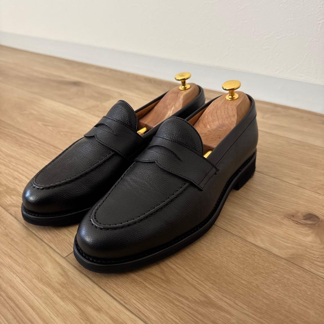 美品 Berwick 5260RUMLBK シボ革　6.5