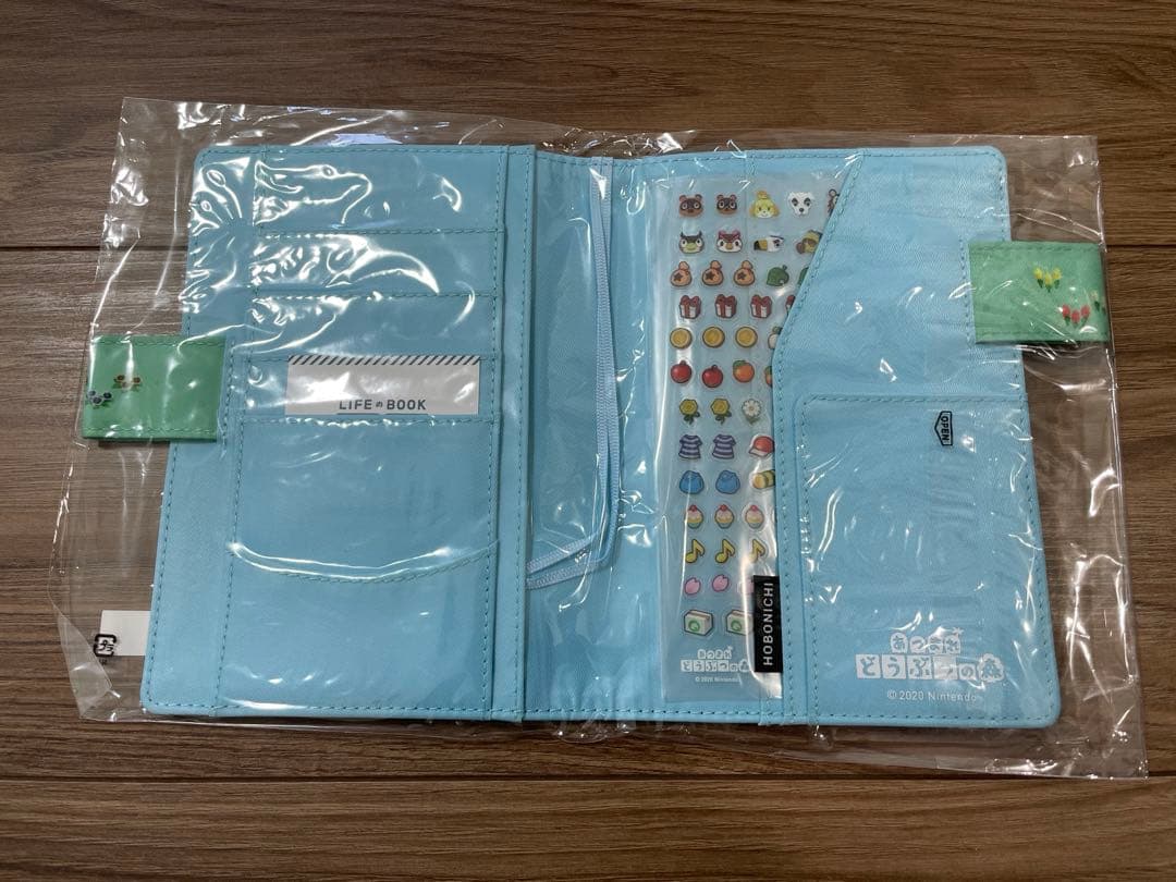 ほぼ日手帳　あつまれどうぶつの森オリジナルカバー下敷きカバーオンカバー3点セット