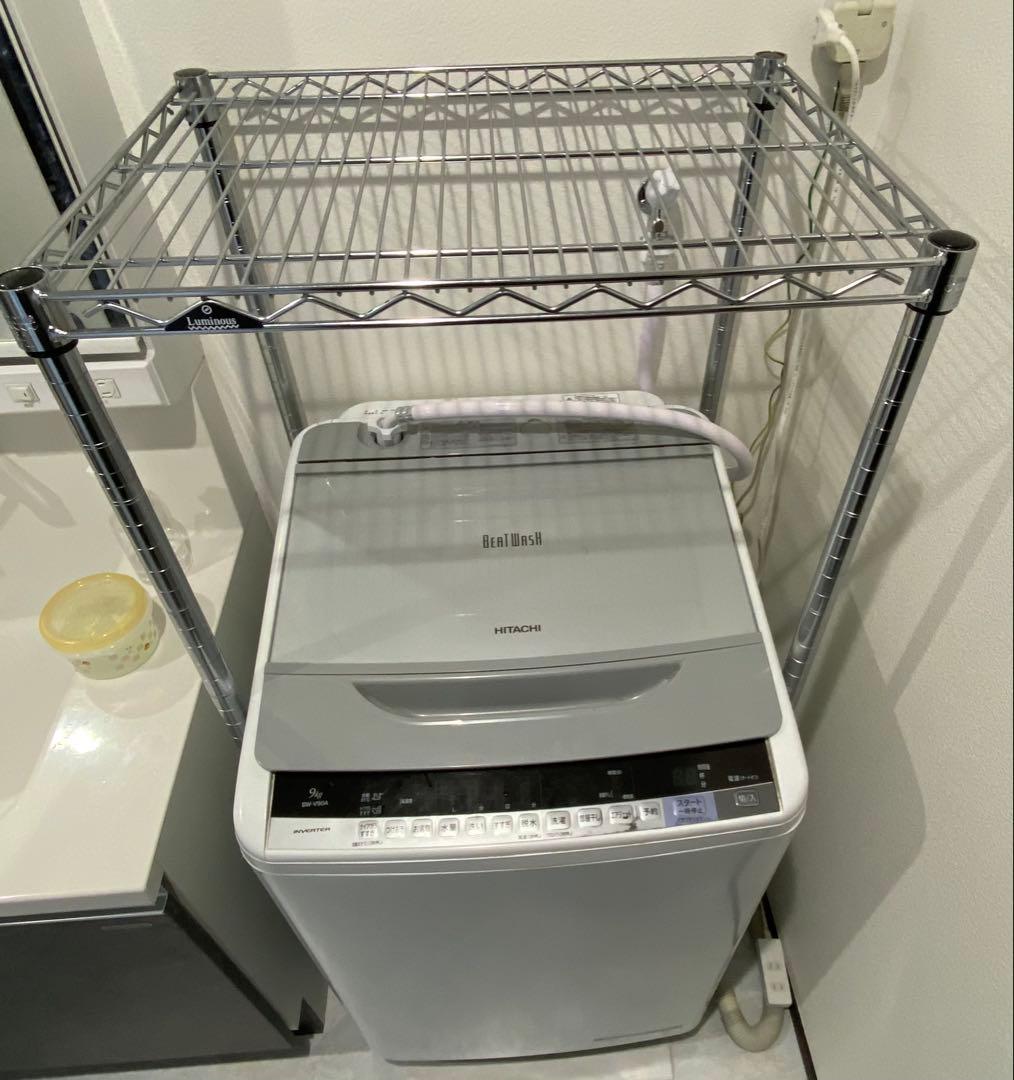 【美品】1点限り:ルミナス棚　61cm46cm136cm高さ