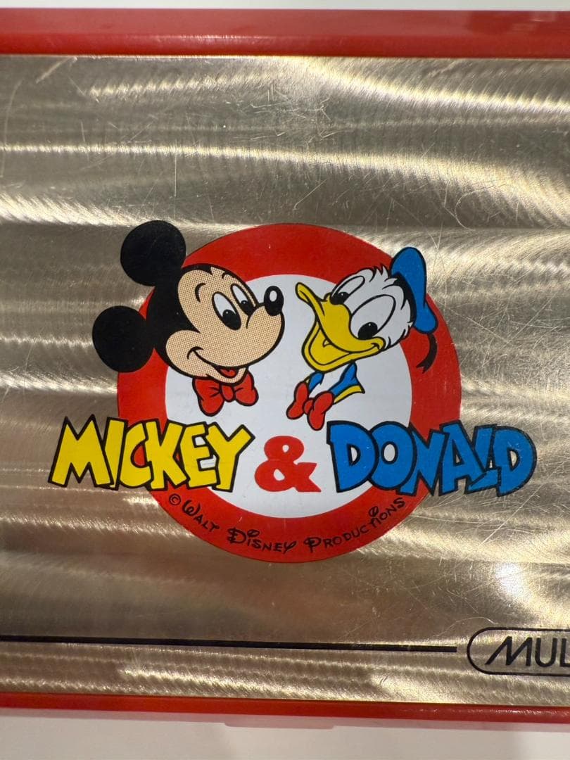 Nintendo ゲームウォッチ ミッキー＆ドナルド レトロゲーム