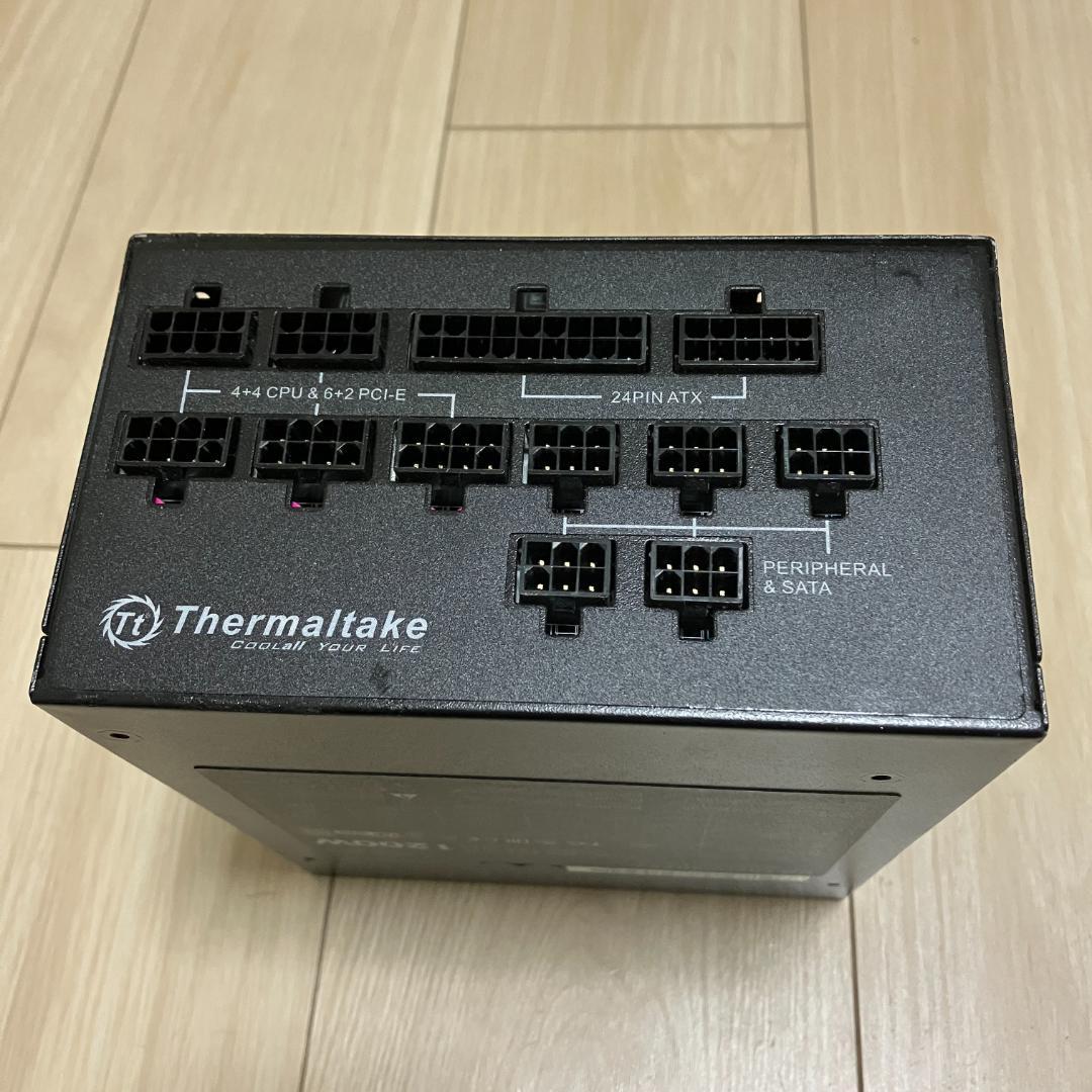 Thermaltake 80PLUS PLATINUM 1200W電源・オマケ付