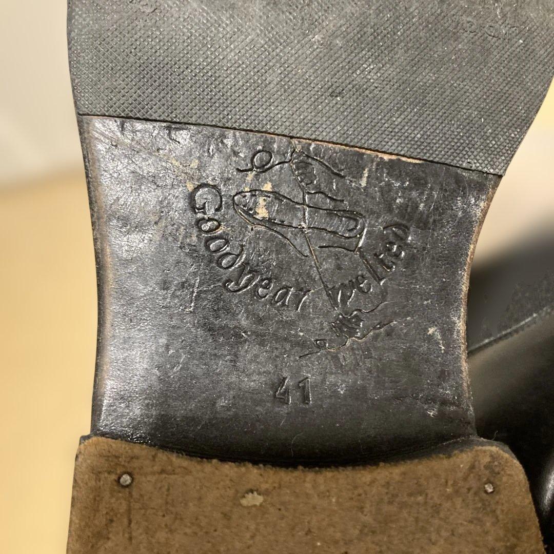 ジャランスリワヤ　グリーンレーベル　サイドゴアブーツ　41