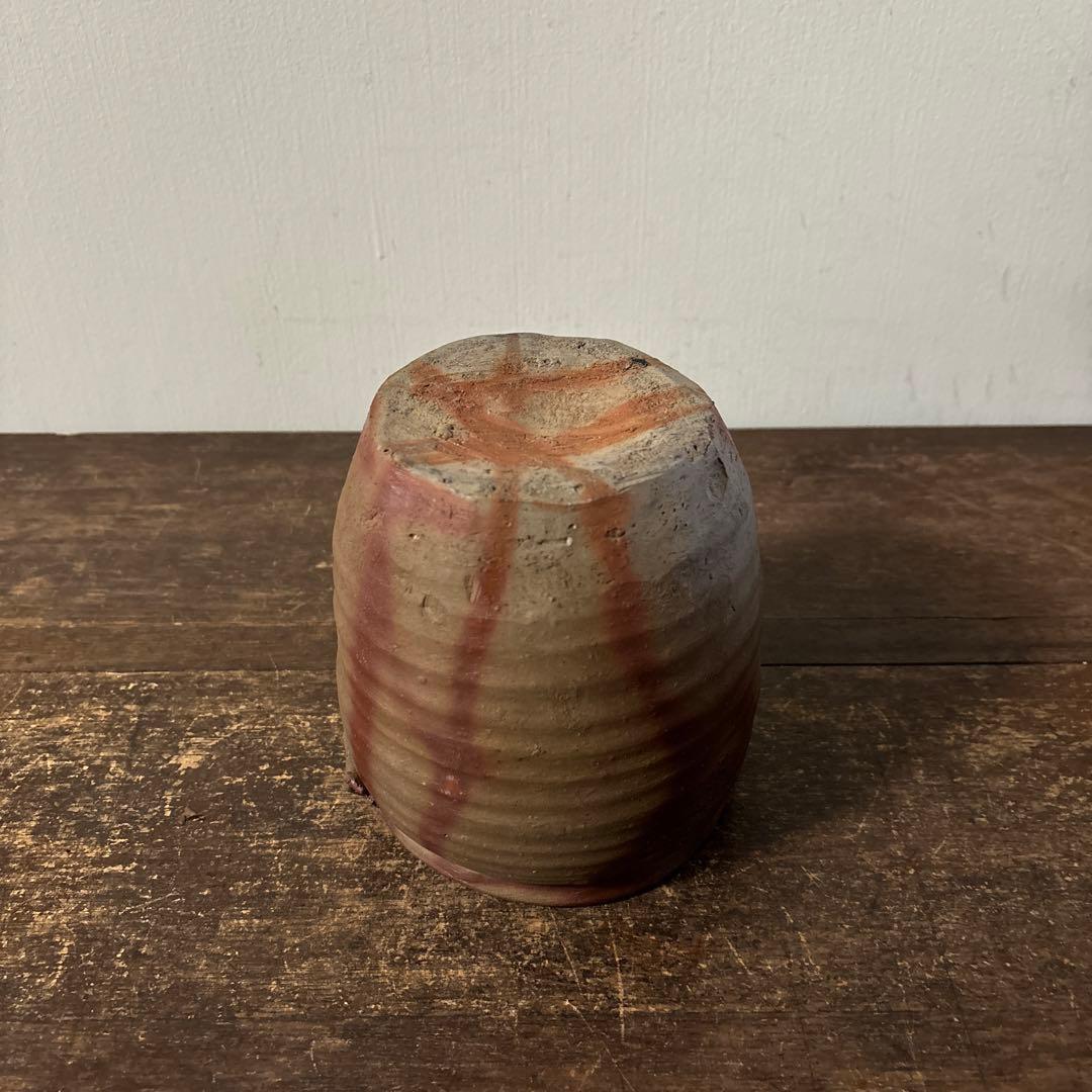 古備前　火襷水指　江戸時代　壺　水差し茶道具　古道具　アンティーク　古民芸　李朝