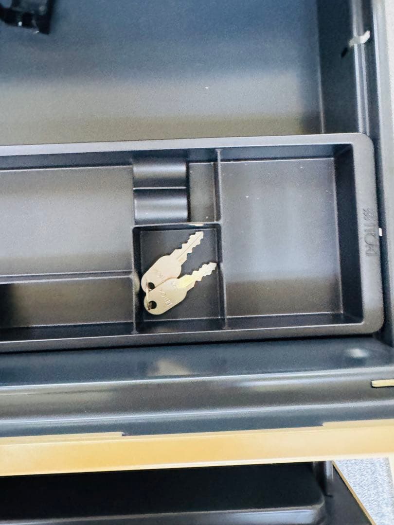 福岡発　テーブル 事務机 スチール 引き出し テーブル レトロ 120cm