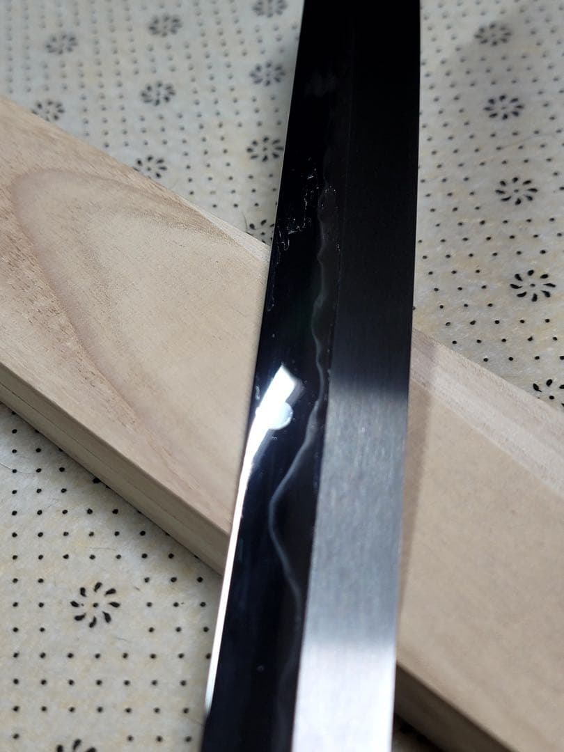 堺打ち刃物　富士山　本焼　白鋼　切付け柳刃300