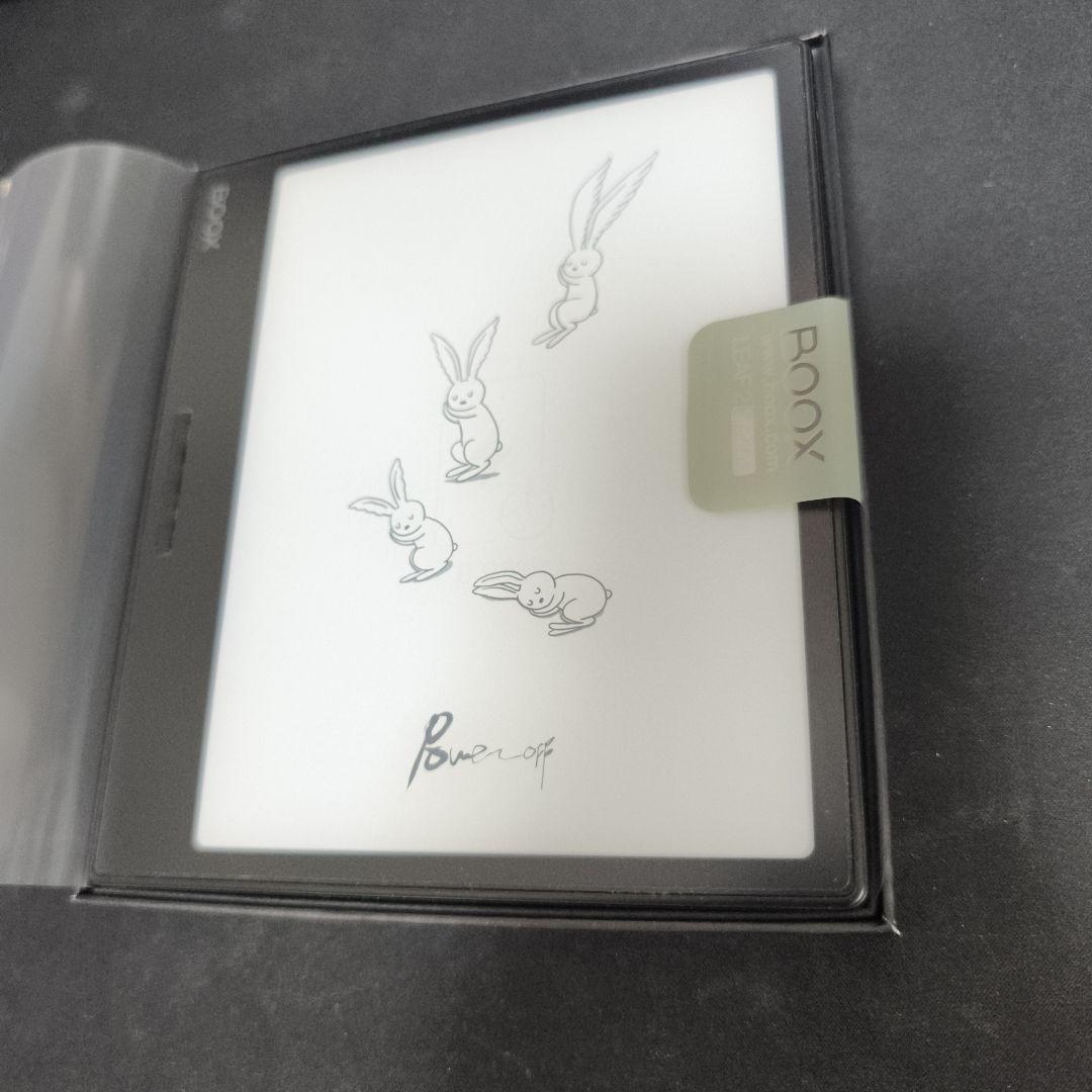 BOOX Leaf2 7インチ 32GB ブラック boox leaf2