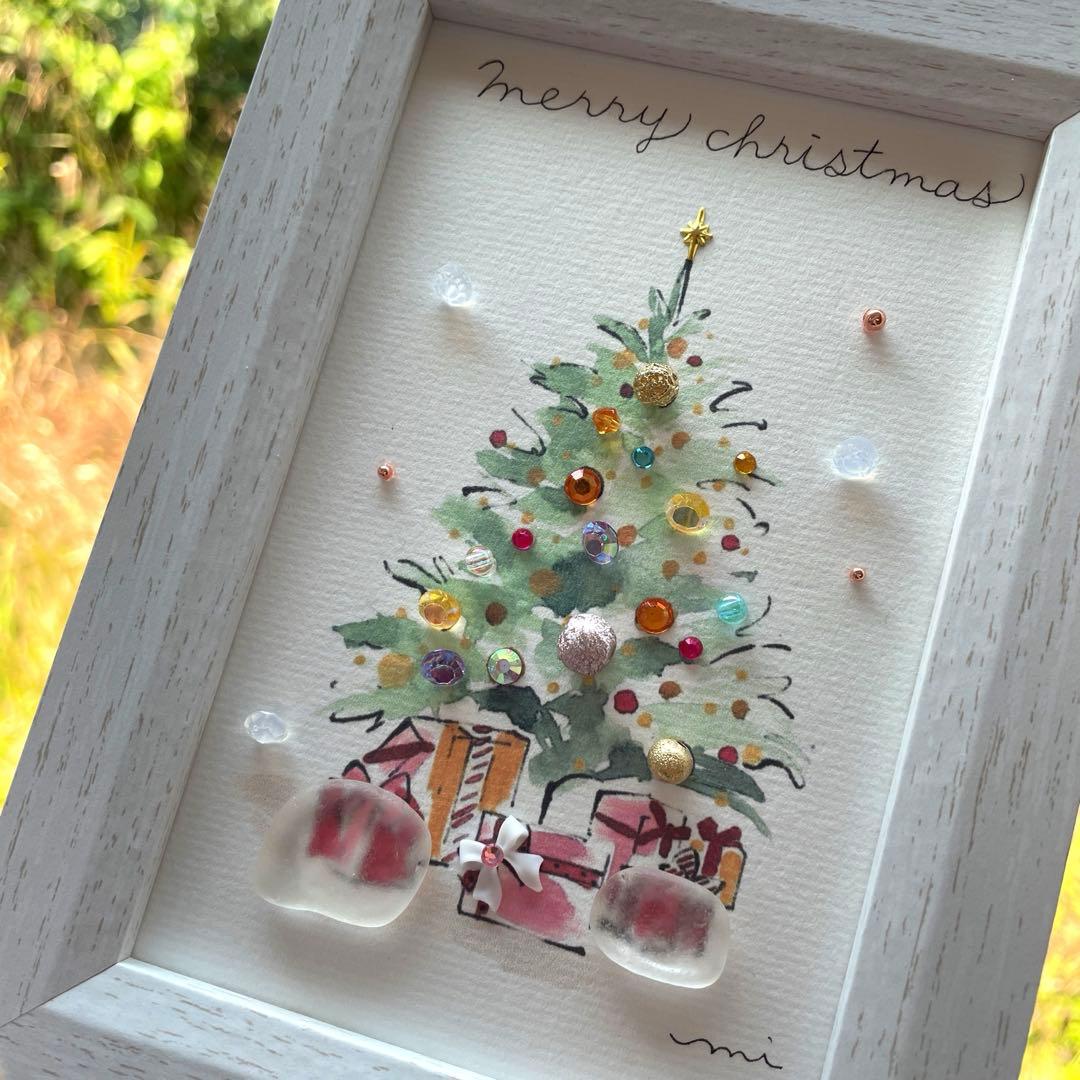 シーグラスアート　ハムママ様♡リクエスト