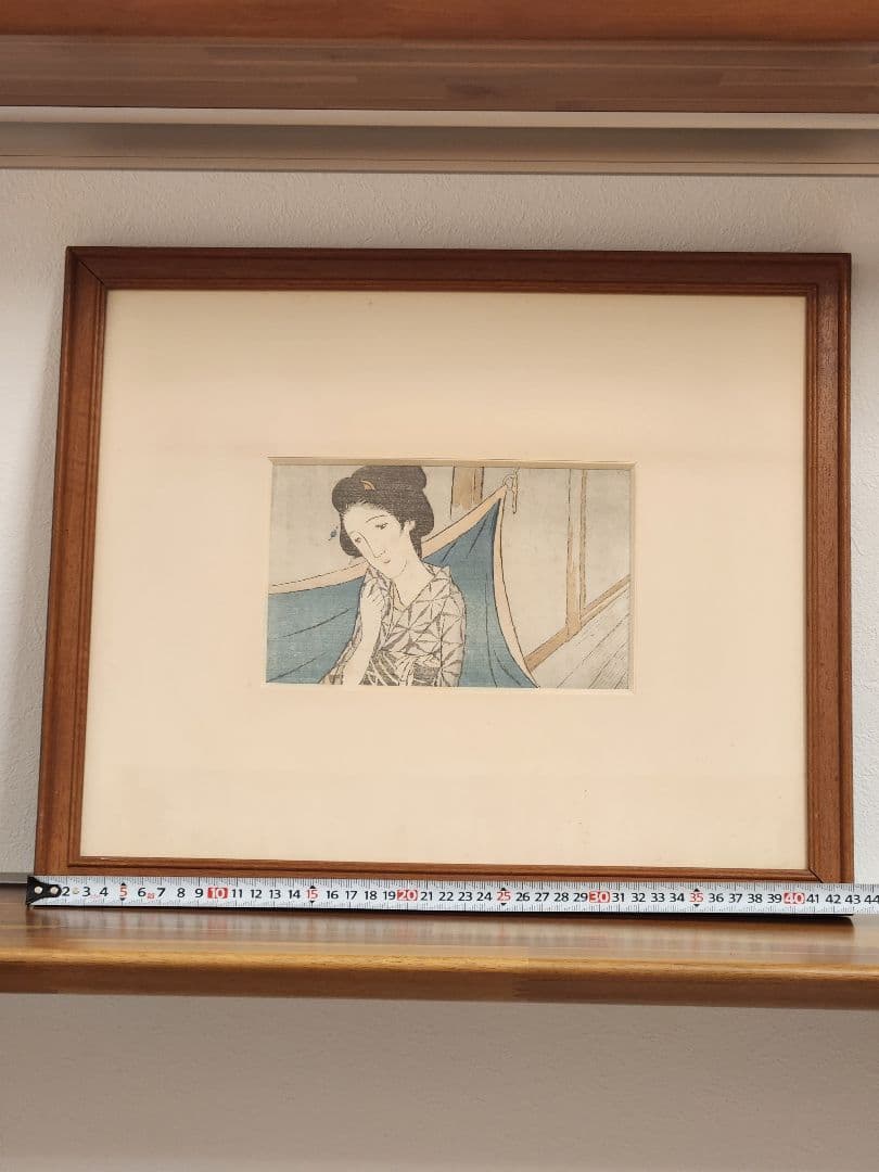 竹久夢二　竹下夢二　蚊帳の女　大正　大正ロマン