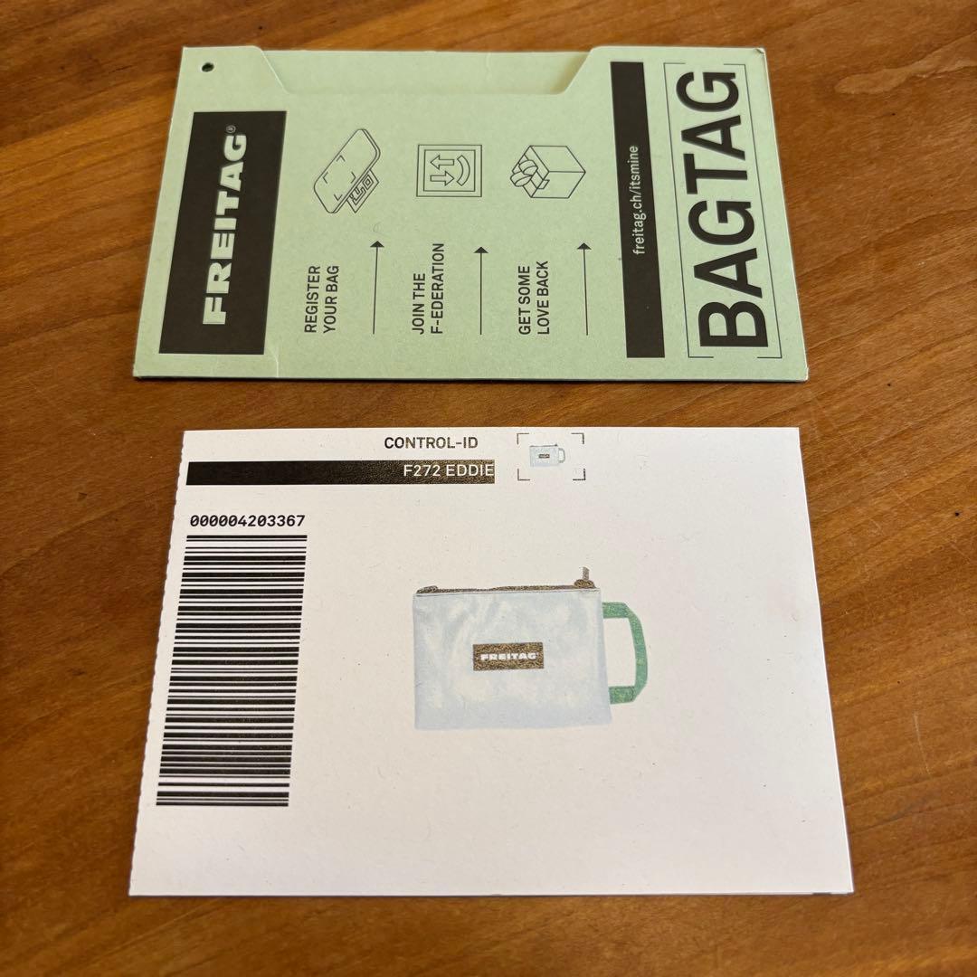 FREITAG F272 EDDIE シルバー　ショルダーバッグ