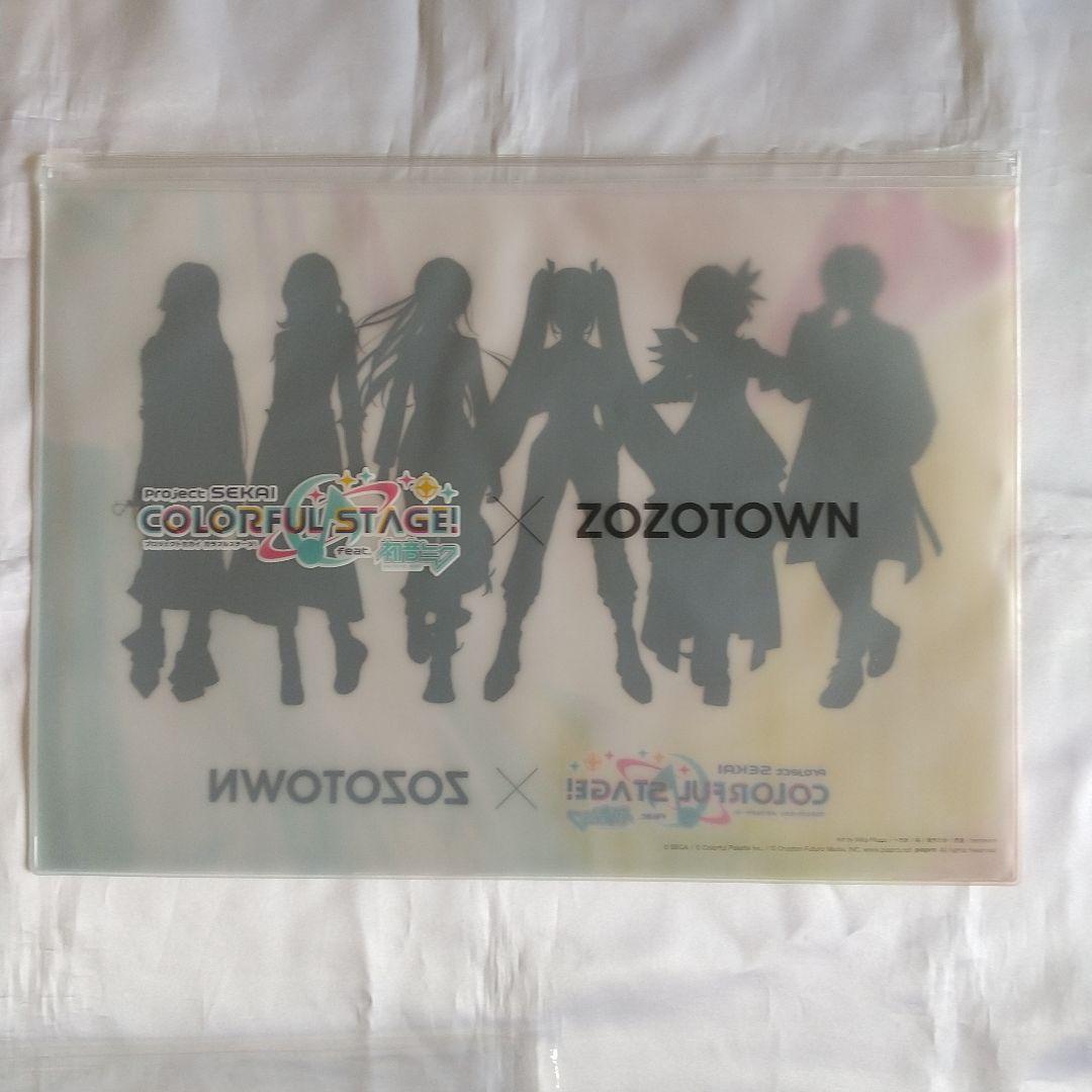 初音ミク×ZOZOTOWN グッズセット プロセカ 第一弾 アクスタ 缶バッジ