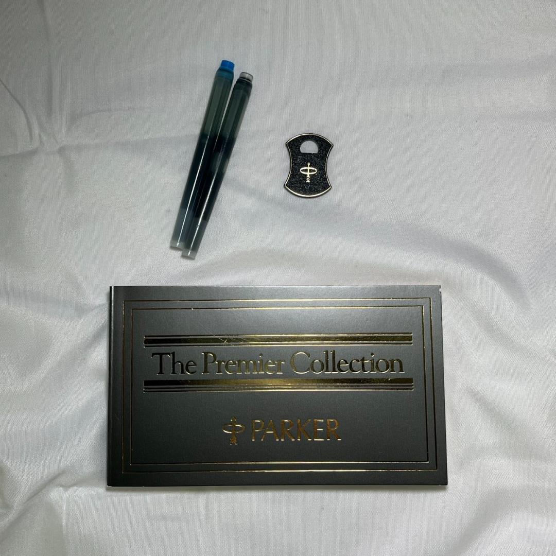 d*7様 【中古】PARKER パーカー 万年筆 18K ケース付き インク付き