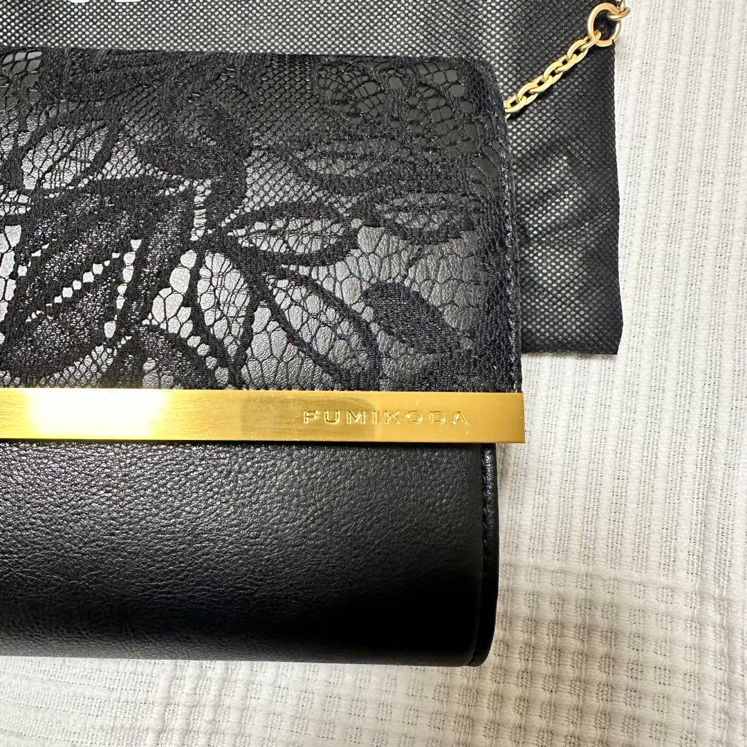 GW限定価格！　Fumikoda TALA チェーンストラップ付きクラッチバッグ