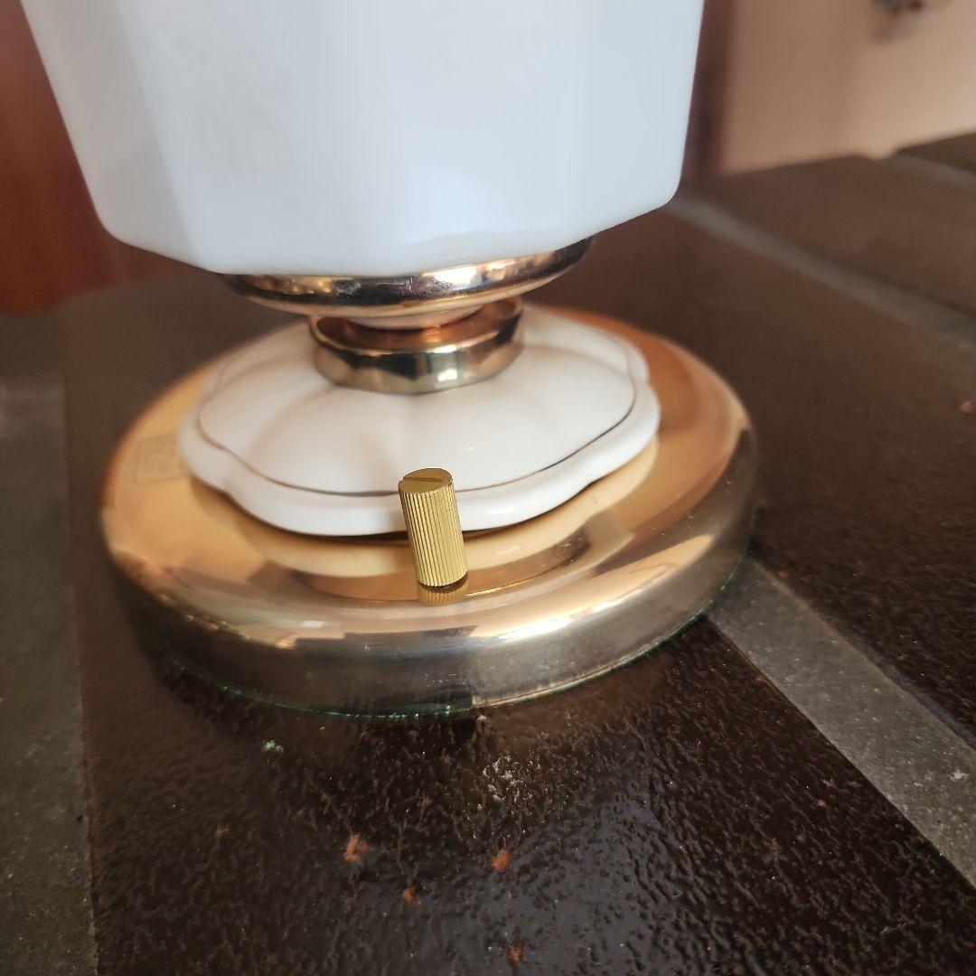 フラワー型シャンデリア ホワイト ゴールド