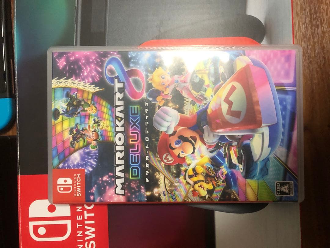 Nintendo Switch 赤/青+マリオカー8+Joy-Con充電グリップ