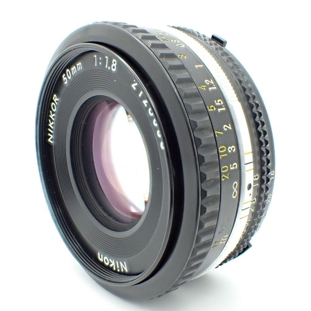 【動作確認済】Nikon Ai-s 50mm f1.8 パンケーキレンズ