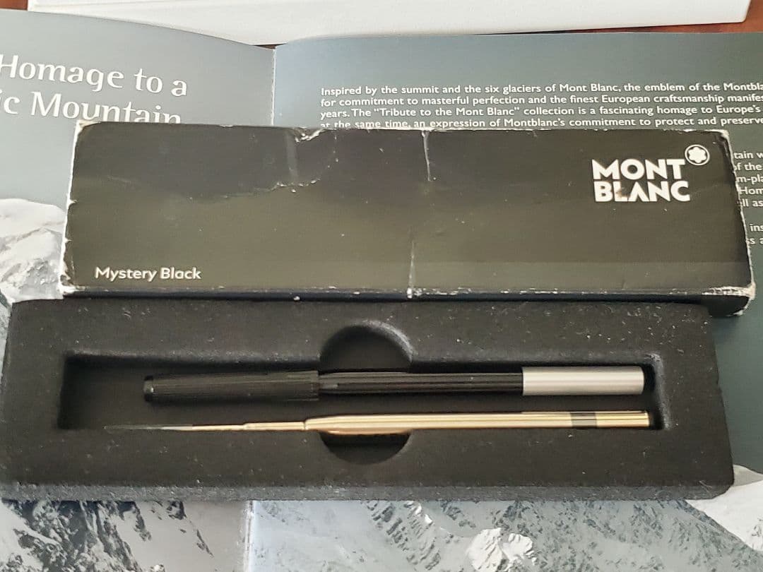 MONT BLANC ホワイト ボールペン