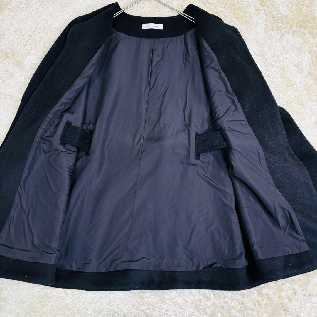 maison de Dolce. ケープコート ポンチョ ノーカラー ベルト