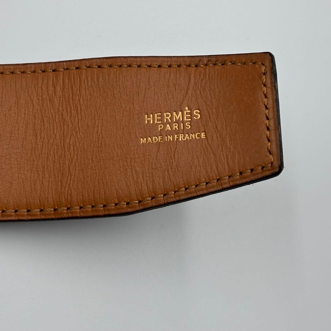 ❣️美品❣️HERMES エルメス コンスタンス H金具 ゴールド ベルト レザー
