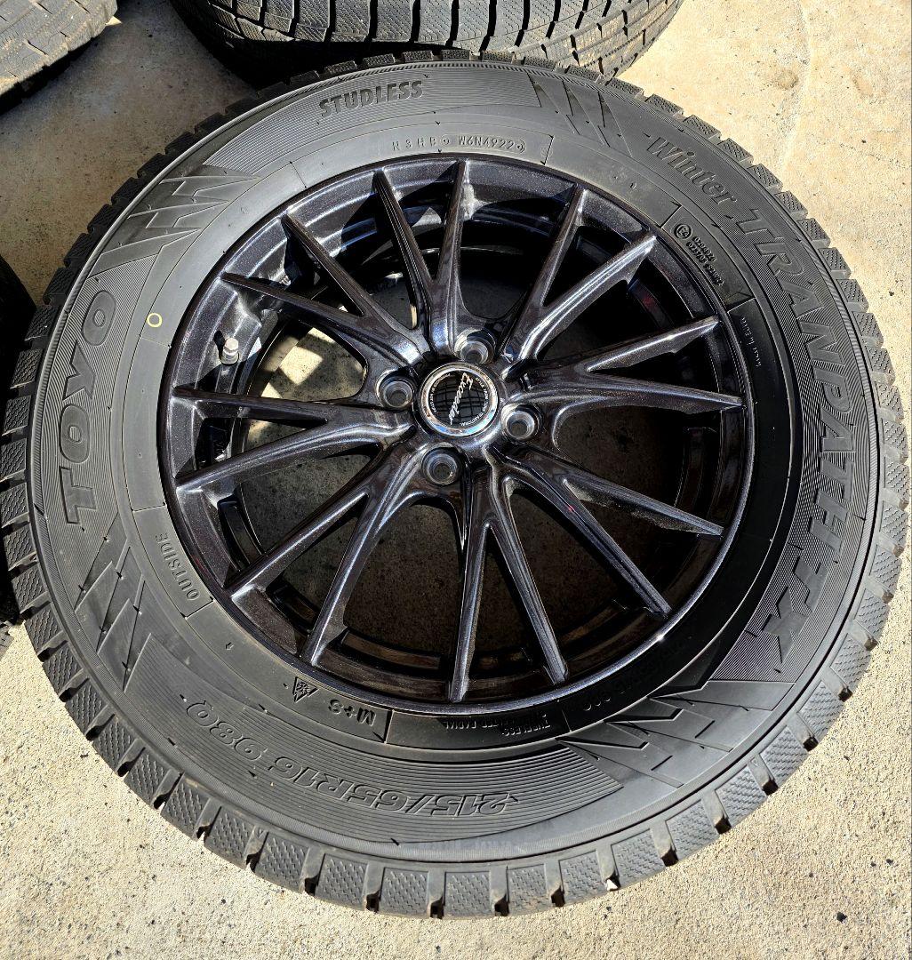 9部山 美品 バリ山 ライズ ロッキー レックス スタッドレス