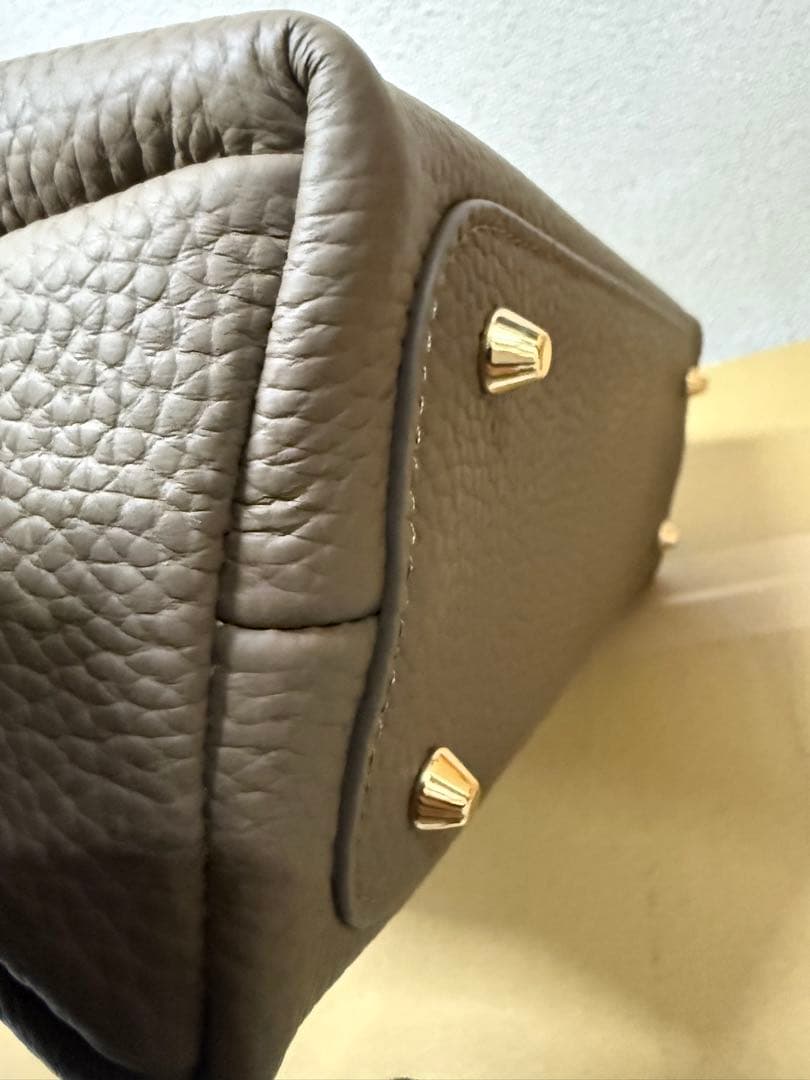 お値下げ！HAYNI ヘイニ　マロエ　ハンドバッグ ショルダーバッグ　トープ