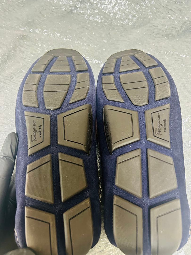 一時値下げ❗️【27.0】サルヴァトーレ フェラガモ ドライビングシューズモカシン